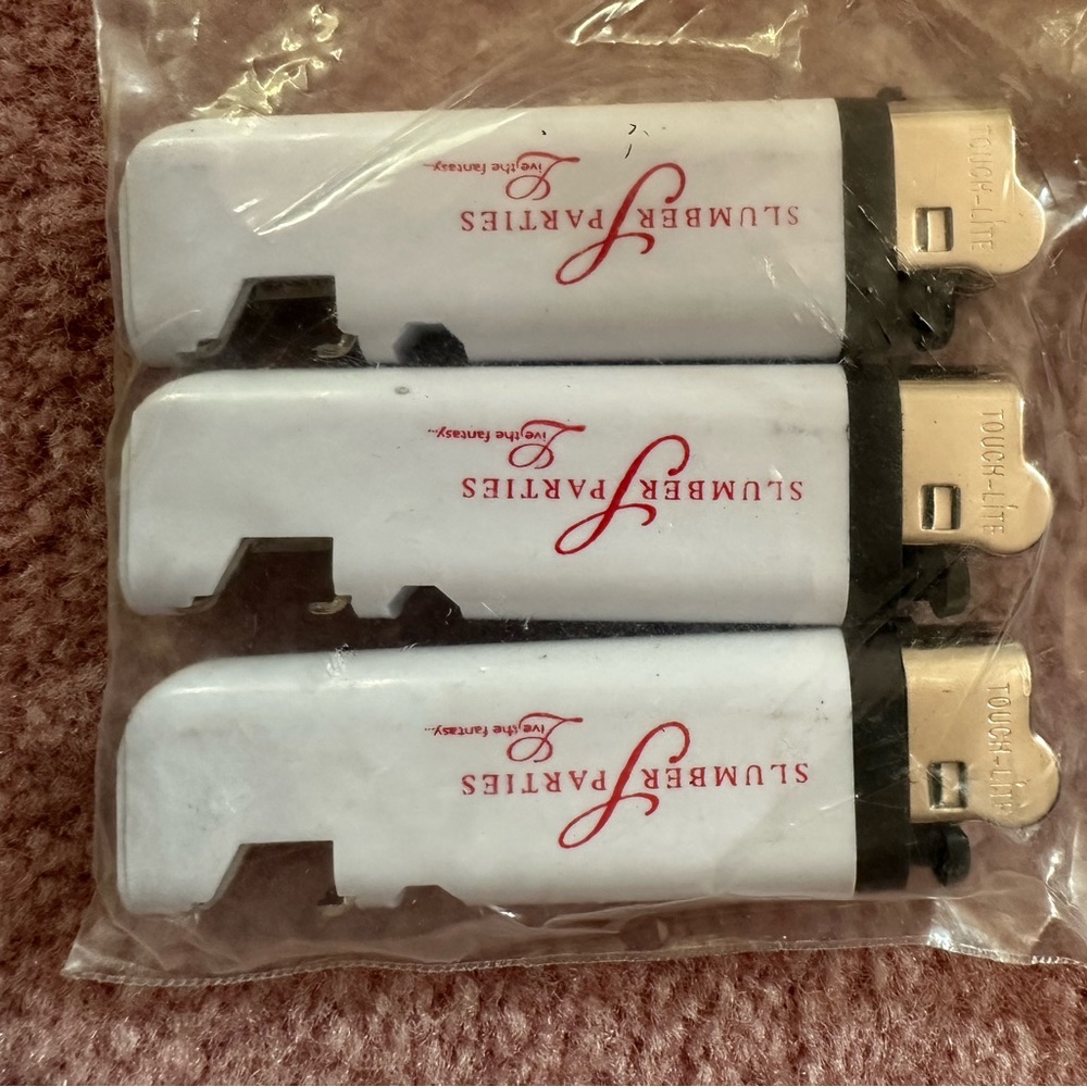 Slumber parties pack of 3 lighters with bottle openers
